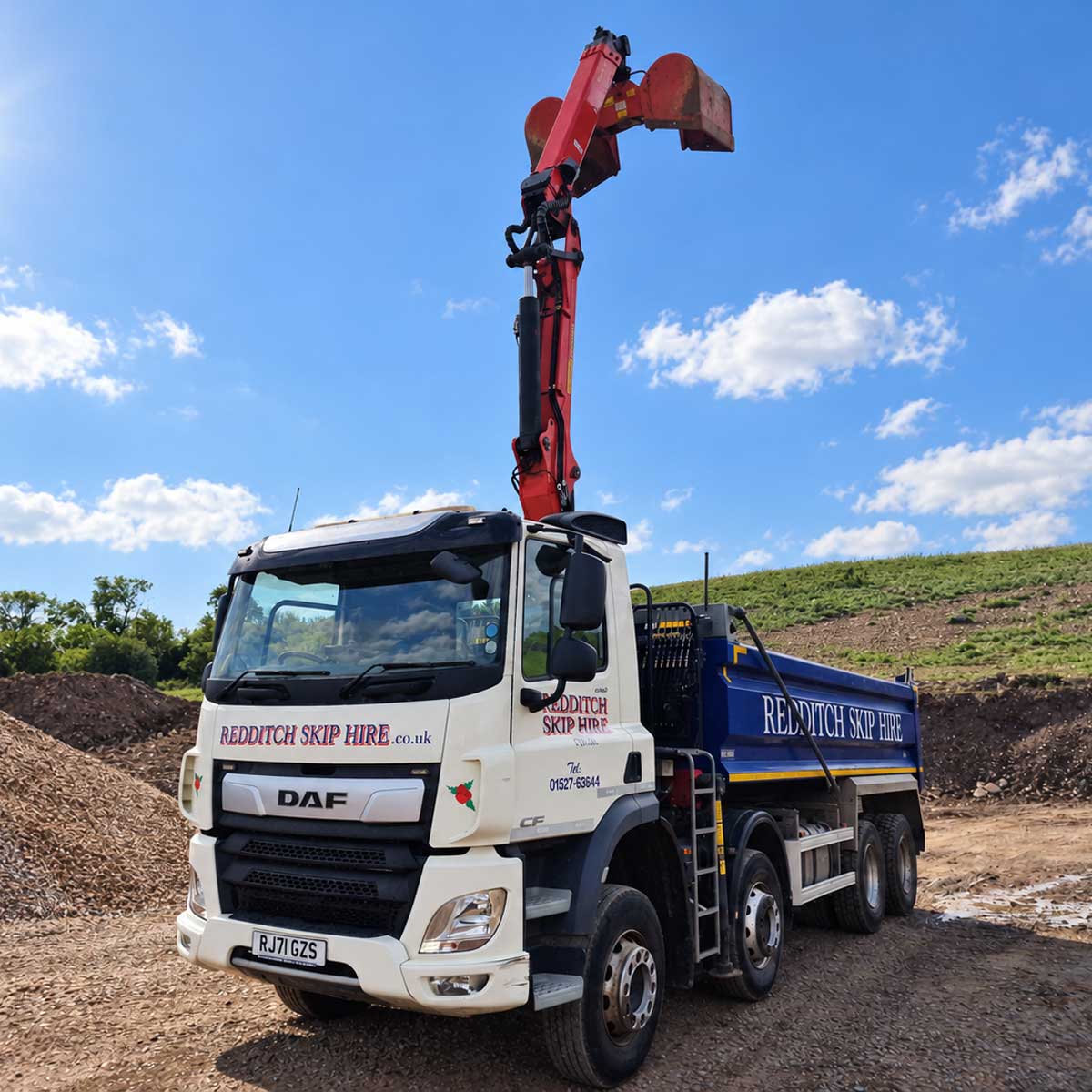 Redditch Skip Hire Grab Hire